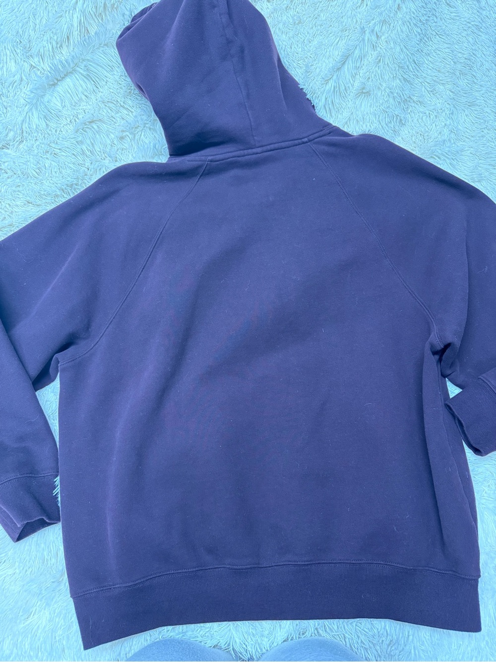 Aritzia Mega Fit Sweatfleece Hoodie - Women’s Large, Noble - Picture 5 of 5